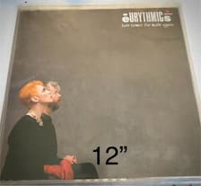 Tumnagel för auktion "Eurythmics - Here Comes The Rain Again 12""