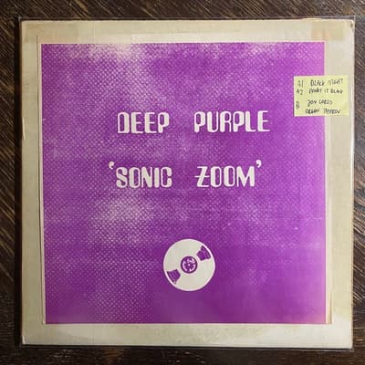 Tumnagel för auktion "DEEP PURPLE - Sonic Zoom 1970. Rare Live In Chicago USA Prog-Rock. LP"
