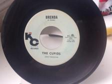 Tumnagel för auktion "The Cupids Brenda / For you     snabb teen/ doowoop  org US press"