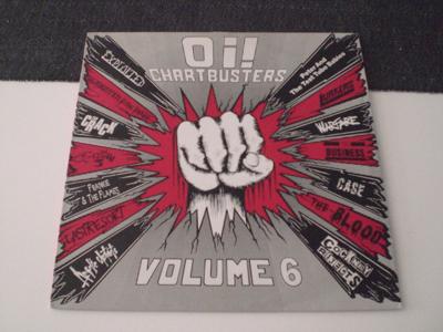 Tumnagel för auktion "V/A - Oi! Chartbusters Volume 6 [ THE BLOOD THE BUSINESS THE LAST RESORT ]"