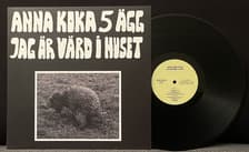 Tumnagel för auktion "Anna Koka 5 Ägg Jag Är Värd I Huset RARE Prog Rock LP 2022"