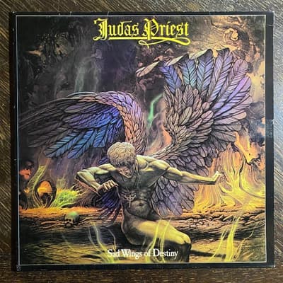Tumnagel för auktion "JUDAS PRIEST - Sad Wings Of Destiny 1976. NWOBHM. Metal. Prog-rock LP"