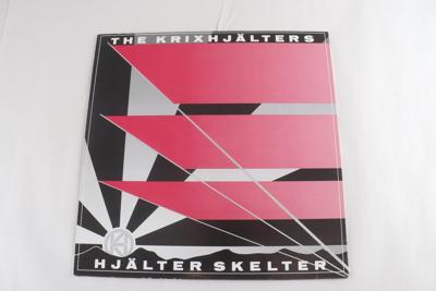 Tumnagel för auktion "Vinyl, The Krixhjälters, Hjälter Skelter"