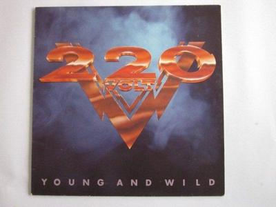 Tumnagel för auktion "220 Volt -Young and wild LP CBS Holland 1987 unreleased trac"