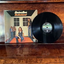 Tumnagel för auktion "Status Quo - On the level Vinyl LP boogie rock"