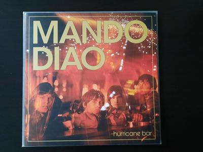 Tumnagel för auktion "Mando Diao - Hurricane Bar Gold vinyl 2xLP "