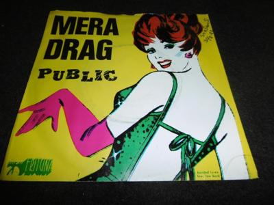 Tumnagel för auktion "Public - Mera drag - 7"- 1982 (Clabbe)"