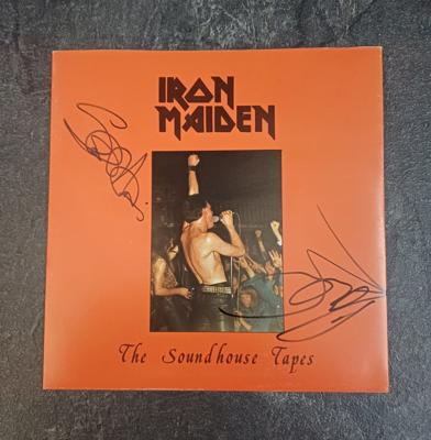 Tumnagel för auktion "Iron Maiden - 1979 The Soundhouse Tapes ÄKTA ORIGINAL Signerad! ULTRARARE!"