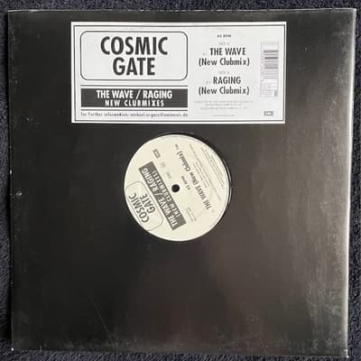 Tumnagel för auktion "Cosmic Gate - The Wave / Raging (New Clubmixes) EMI, 12" Trance / Hard Trance"