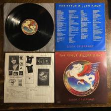 Tumnagel för auktion "STEVE MILLER BAND - Book Of Dreams 1977. US Press. Insert & Inner! Prog-rock. LP"