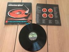 Tumnagel för auktion "Status Quo - If You Can´t Stand The Heat originalinner gatefold sca-press fintex"