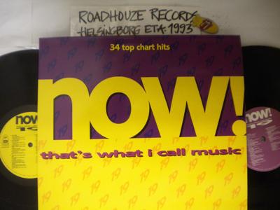 Tumnagel för auktion "NOW! THAT´S WHAT I CALL MUSIC - 19 - V/A - 2 -LP"