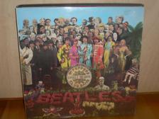 Tumnagel för auktion "LP Beatles - Sergeant Peppers Lonely Hearts Club Band"