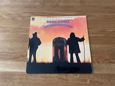 Tumnagel för auktion "Ronnie Hawkins – Rock And Roll Resurrection LP Monument Tyskland 1972 VG+/VG+"