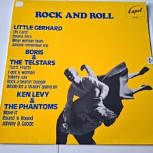 Tumnagel för auktion "Vinyl LP - Rock And Roll (1972) Ken Ley& The Phantoms , Little Gerhard, Boris"