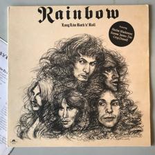 Tumnagel för auktion "Rainbow-Long Live Rock and Roll,Dio,Blackmore,Gates of Babylon gatefold"