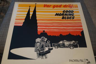 Tumnagel för auktion "Goodmorning Blues "Var god dröj""