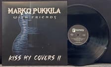 Tumnagel för auktion "Marko Pukkila With Friends - Kiss My Covers II Finsk Hard Rock LP 2021"