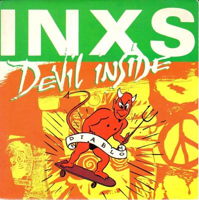 Tumnagel för auktion "7" INXS - Devil Inside / On the Rocks PS France"