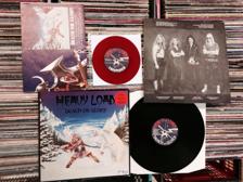 Tumnagel för auktion "HEAVY LOAD  DEATH OR GLORY  VERY RARE LP  HELT KOMPLETT !!!!!!!"