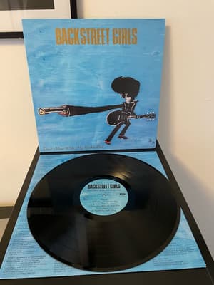 Tumnagel för auktion "Vinyl BACKSTREET GIRLS Don’t Mess Whit My Rock N Roll RARE"