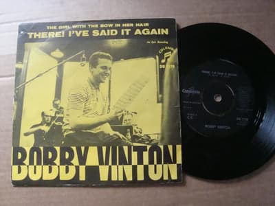 Tumnagel för auktion "Bobby Vinton Singel Utgiven I Sverige 1963 There I´Ve Said It Again"