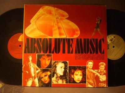 Tumnagel för auktion "ABSOLUTE MUSIC - 8 - V/A - 2 -LP"