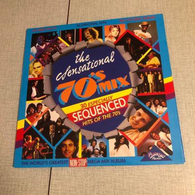 Tumnagel för auktion "V/A - The Sensational 70’s Mix (2xLP) (Toto, AC/DC, Clapton, Kinks m.fl)"