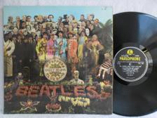 Tumnagel för auktion "BEATLES - Sgt PEPPERS LONELY HEARTS CLUB BAND - PCS 7027"