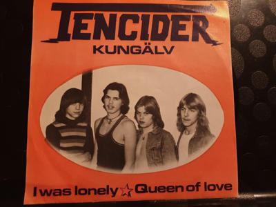 Tumnagel för auktion "Tencider singel I was lonely-77"