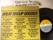 Tumnagel för auktion "THE GREAT GROUP GOODIES - V/A"