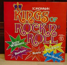 Tumnagel för auktion "Scandinavian Kings of Rock´n´Roll, V/A, LP"