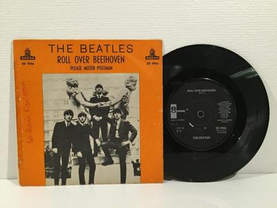 Tumnagel för auktion "The Beatles - Roll Over Beethoven SWEDEN MEGARARE 1964"