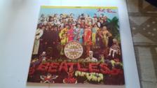 Tumnagel för auktion "THE BEATLES   SGT. PEPPER´S LONELY HEARTS CLUB BAND Vinylborsen-skivbutik"