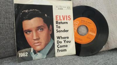 Tumnagel för auktion "Elvis -- Return to sender  (se kommentar!)"