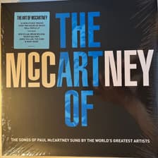 Tumnagel för auktion "THE ART OF MCCARTNEY. VINYL 3-LP UK-14. ROCK OLIKA ARTISTER. INPLASTAD"