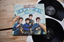 Tumnagel för auktion "The Beatles Rock n Roll Music 2 LP pop rock"