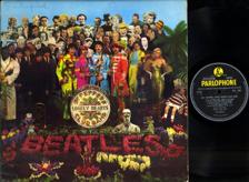 Tumnagel för auktion "THE BEATLES - SGT PEPPERS LONELY HEARTS CLUB BAND - GF"