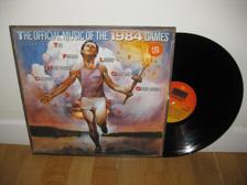 Tumnagel för auktion "V/A - The official music of the 1984 games LP 1984 / Toto"