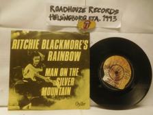 Tumnagel för auktion "RITCHIE BLACKMORE´S RAINBOW - MAN ON THE SILVER MOUNTAIN"