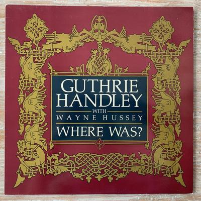 Tumnagel för auktion "GUTHRIE HANDLEY - Where Was? 12" Maxi Sisters Of Mercy"