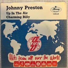 Tumnagel för auktion "JOHNNY PRESTON - UP IN THE AIR. VINYL 7" SINGEL. DANMARK -60. ROCK ´N´ROLL"