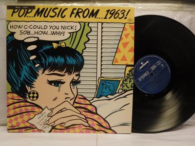 Tumnagel för auktion "POP MUSIC FROM 1963 - V/A - LICHTENSTEIN STYLE COVER"