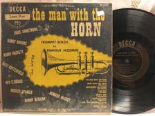 Tumnagel för auktion "THE MAN WITH THE HORN - V/A - 10"-VINYL"