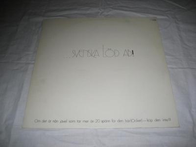 Tumnagel för auktion "SVENSKA LÖD AB "Hörselmat" Very Rare Jazzrock/Prog Original!"