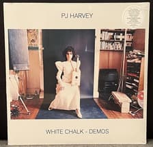 Tumnagel för auktion "PJ Harvey – White Chalk - Demos RARE Ethereal Rock LP 2021 Still Sealed"