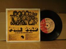 Tumnagel för auktion "PURE GOLD - 20 HITS BY THE ORIGINAL ARTISTS - V/A - PROMO"