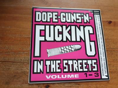 Tumnagel för auktion "V. A. - LP - Dope-Guns-'N-Fucking In The Streets Volume Thirteen"