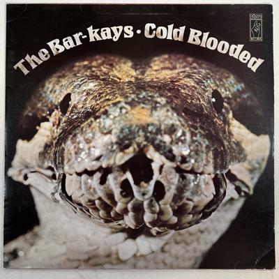 Tumnagel för auktion "THE BAR-KAYS coldblooded LP -74 UK STAX/PYE STX 1033"
