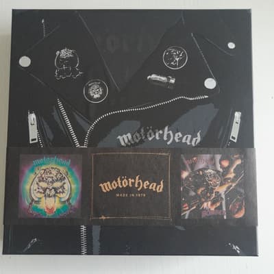Tumnagel för auktion "Motörhead , vinyl , heavy metal , death metal , trash metal"